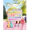 imageBeetles Spring Gel Polish Set  Dessert Feast 30 Colors HemaFree Glitter Jelly Nude Pink White Yellow Green Pastel Colors Polish with Base Top Coat Swatch Card Uv LED Lamp Gel Gifts for WomenSpring Sonata