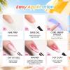 imageBeetles Summer Voyage Cat Eye Gel Nail Polish Set  9ML 6 Colors Saltmist Sunset Summer Cat Eye Gel Nail Polish Kit Yellow Blue Green Pink Purple Soak Off UV Salon DIY at Home Manicure Gift for WomenSaltmist Sunset