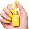imageBeetles Summer Voyage Cat Eye Gel Nail Polish Set  9ML 6 Colors Saltmist Sunset Summer Cat Eye Gel Nail Polish Kit Yellow Blue Green Pink Purple Soak Off UV Salon DIY at Home Manicure Gift for Women0Lemon Stripe