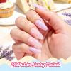 imageBeetles Summer Voyage Cat Eye Gel Nail Polish Set  9ML 6 Colors Saltmist Sunset Summer Cat Eye Gel Nail Polish Kit Yellow Blue Green Pink Purple Soak Off UV Salon DIY at Home Manicure Gift for WomenJ  Creme Purple  Lavender Macarons