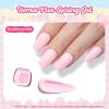 imageBeetles Summer Voyage Cat Eye Gel Nail Polish Set  9ML 6 Colors Saltmist Sunset Summer Cat Eye Gel Nail Polish Kit Yellow Blue Green Pink Purple Soak Off UV Salon DIY at Home Manicure Gift for WomenB  Creme Pink  Taste of Spring Strawberry Milk