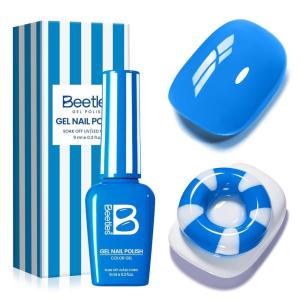 imageBeetles Summer Voyage Cat Eye Gel Nail Polish Set  9ML 6 Colors Saltmist Sunset Summer Cat Eye Gel Nail Polish Kit Yellow Blue Green Pink Purple Soak Off UV Salon DIY at Home Manicure Gift for Women0Riviera Rush