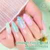 imageBeetles Pink Gel Polish Set  Pink Soda with Color Card 6 Colors Summer Gel Nail Polish Set 15ML051FlOz Same Color Bottle Professional Manicure Salon LongLasting Soak Off UV LED Summer NailsDream Bloom