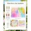 imageBeetles Pink Gel Polish Set  Pink Soda with Color Card 6 Colors Summer Gel Nail Polish Set 15ML051FlOz Same Color Bottle Professional Manicure Salon LongLasting Soak Off UV LED Summer NailsSpring Sonata