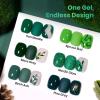 imageBeetles Pink Gel Polish Set  Pink Soda with Color Card 6 Colors Summer Gel Nail Polish Set 15ML051FlOz Same Color Bottle Professional Manicure Salon LongLasting Soak Off UV LED Summer NailsNordic Forest