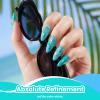 imageBeetles Summer Voyage Jelly Gel Nail Polish Set  9ML 6 Colors Seasalt Holiday Summer Sheer Gel Nail Polish Kit Milky White MInt Green Blue Soak Off UV Salon DIY at Home Manicure Gift for Women0Ocean Shade