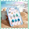 imageBeetles Summer Voyage Jelly Gel Nail Polish Set  9ML 6 Colors Seasalt Holiday Summer Sheer Gel Nail Polish Kit Milky White MInt Green Blue Soak Off UV Salon DIY at Home Manicure Gift for WomenShore Light