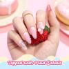 imageBeetles Summer Voyage Jelly Gel Nail Polish Set  9ML 6 Colors Seasalt Holiday Summer Sheer Gel Nail Polish Kit Milky White MInt Green Blue Soak Off UV Salon DIY at Home Manicure Gift for WomenB  Creme Pink  Taste of Spring Strawberry Milk