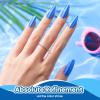 imageBeetles Summer Voyage Jelly Gel Nail Polish Set  9ML 6 Colors Seasalt Holiday Summer Sheer Gel Nail Polish Kit Milky White MInt Green Blue Soak Off UV Salon DIY at Home Manicure Gift for Women0Riviera Rush