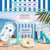 imageBeetles Summer Voyage Jelly Gel Nail Polish Set  9ML 6 Colors Seasalt Holiday Summer Sheer Gel Nail Polish Kit Milky White MInt Green Blue Soak Off UV Salon DIY at Home Manicure Gift for WomenShore Light