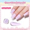 imageBeetles Summer Voyage Jelly Gel Nail Polish Set  9ML 6 Colors Seasalt Holiday Summer Sheer Gel Nail Polish Kit Milky White MInt Green Blue Soak Off UV Salon DIY at Home Manicure Gift for WomenJ  Creme Purple  Lavender Macarons