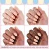 imageBeetles Summer Voyage Jelly Gel Nail Polish Set  9ML 6 Colors Seasalt Holiday Summer Sheer Gel Nail Polish Kit Milky White MInt Green Blue Soak Off UV Salon DIY at Home Manicure Gift for WomenM  Creme Orange  Taste of Spring Sweetie Peach