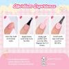 imageBeetles Summer Voyage Jelly Gel Nail Polish Set  9ML 6 Colors Seasalt Holiday Summer Sheer Gel Nail Polish Kit Milky White MInt Green Blue Soak Off UV Salon DIY at Home Manicure Gift for WomenB  Creme Pink  Taste of Spring Strawberry Milk