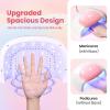 imageBeetles Summer Voyage Jelly Gel Nail Polish Set  9ML 6 Colors Seasalt Holiday Summer Sheer Gel Nail Polish Kit Milky White MInt Green Blue Soak Off UV Salon DIY at Home Manicure Gift for WomenCandy White UV Nail Lamp