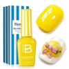 imageBeetles Summer Voyage Jelly Gel Nail Polish Set  9ML 6 Colors Seasalt Holiday Summer Sheer Gel Nail Polish Kit Milky White MInt Green Blue Soak Off UV Salon DIY at Home Manicure Gift for Women0Lemon Stripe
