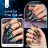 imageBeetles 4th of July Gel Nail Polish Set  6 Colors Independence Spark Cat Eye Gel Polish Kit Glitter Blue Red White Sliver Gold with Magnet amp Stickers Soak Off Uv Nail Art at Home Gift for Women00Galaxy Party