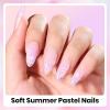 imageBeetles Pastel Gel Polish Set  Afternoon Desserts Collection 6 Colors Pastel Purple Yellow Blue Pink Trendy Colors Uv LED Lamp Salon DIY at Home Nails Gifts for Women NailsFloral Reverie
