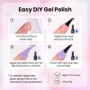 imageBeetles Pastel Gel Polish Set  Afternoon Desserts Collection 6 Colors Pastel Purple Yellow Blue Pink Trendy Colors Uv LED Lamp Salon DIY at Home Nails Gifts for Women NailsFloral Reverie
