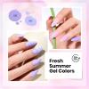 imageBeetles Pastel Gel Polish Set  Afternoon Desserts Collection 6 Colors Pastel Purple Yellow Blue Pink Trendy Colors Uv LED Lamp Salon DIY at Home Nails Gifts for Women NailsFloral Reverie