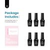 imageBeetles Pastel Gel Polish Set  Afternoon Desserts Collection 6 Colors Pastel Purple Yellow Blue Pink Trendy Colors Uv LED Lamp Salon DIY at Home Nails Gifts for Women Nails011Dazzling Princess