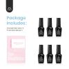 imageBeetles Pastel Gel Polish Set  Afternoon Desserts Collection 6 Colors Pastel Purple Yellow Blue Pink Trendy Colors Uv LED Lamp Salon DIY at Home Nails Gifts for Women Nails126 Colors Daydream Verses