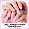 imageBeetles Pastel Gel Polish Set  Afternoon Desserts Collection 6 Colors Pastel Purple Yellow Blue Pink Trendy Colors Uv LED Lamp Salon DIY at Home Nails Gifts for Women NailsFloral Reverie