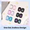 imageBeetles Pastel Gel Polish Set  Afternoon Desserts Collection 6 Colors Pastel Purple Yellow Blue Pink Trendy Colors Uv LED Lamp Salon DIY at Home Nails Gifts for Women Nails0Whimsical Wonders