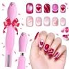 imageBeetles Pastel Gel Polish Set  Afternoon Desserts Collection 6 Colors Pastel Purple Yellow Blue Pink Trendy Colors Uv LED Lamp Salon DIY at Home Nails Gifts for Women Nails01 Cat Eye Magnet