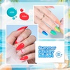 image:imageBeetles Neon Gel Nail Polish  Dreamy Summer Nails Art 6 Colors Hot Pink Blue Yellow Green Summer Gel Nail Polish Set Soak Off UV LED Bright Rainbow Neon Nails Art LongLasting Manicure SalonDreamy Summer