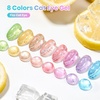 image:imageBeetles Neon Gel Nail Polish  Dreamy Summer Nails Art 6 Colors Hot Pink Blue Yellow Green Summer Gel Nail Polish Set Soak Off UV LED Bright Rainbow Neon Nails Art LongLasting Manicure Salon000Bubbly Mixology