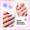 image:imageBeetles Neon Gel Nail Polish  Dreamy Summer Nails Art 6 Colors Hot Pink Blue Yellow Green Summer Gel Nail Polish Set Soak Off UV LED Bright Rainbow Neon Nails Art LongLasting Manicure SalonFloral Reverie