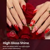 image:imageBeetles Neon Gel Nail Polish  Dreamy Summer Nails Art 6 Colors Hot Pink Blue Yellow Green Summer Gel Nail Polish Set Soak Off UV LED Bright Rainbow Neon Nails Art LongLasting Manicure Salon0Red Burgundy