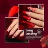 image:imageBeetles Neon Gel Nail Polish  Dreamy Summer Nails Art 6 Colors Hot Pink Blue Yellow Green Summer Gel Nail Polish Set Soak Off UV LED Bright Rainbow Neon Nails Art LongLasting Manicure Salon0Red Burgundy