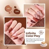 image:imageBeetles Neon Gel Nail Polish  Dreamy Summer Nails Art 6 Colors Hot Pink Blue Yellow Green Summer Gel Nail Polish Set Soak Off UV LED Bright Rainbow Neon Nails Art LongLasting Manicure SalonToasty Aroma