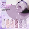 image:imageBeetles Neon Gel Nail Polish  Dreamy Summer Nails Art 6 Colors Hot Pink Blue Yellow Green Summer Gel Nail Polish Set Soak Off UV LED Bright Rainbow Neon Nails Art LongLasting Manicure SalonTaro Milk Tea
