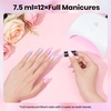 image:imageBeetles Neon Gel Nail Polish  Dreamy Summer Nails Art 6 Colors Hot Pink Blue Yellow Green Summer Gel Nail Polish Set Soak Off UV LED Bright Rainbow Neon Nails Art LongLasting Manicure SalonFloral Reverie