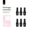 image:imageBeetles Neon Gel Nail Polish  Dreamy Summer Nails Art 6 Colors Hot Pink Blue Yellow Green Summer Gel Nail Polish Set Soak Off UV LED Bright Rainbow Neon Nails Art LongLasting Manicure SalonATranquil Grace