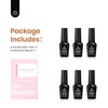 image:imageBeetles Pink Gel Nail Polish Set  Rosy Diamond Hot Pink Glitter Gel Polish 6 Colors Sparkly Soak Off UV LED Gel Nail Polish for DIY Nail Art Salon Manicure Gift for Women000Fall Glimmer