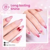 image:imageBeetles Pink Gel Nail Polish Set  Rosy Diamond Hot Pink Glitter Gel Polish 6 Colors Sparkly Soak Off UV LED Gel Nail Polish for DIY Nail Art Salon Manicure Gift for WomenRosy Diamond