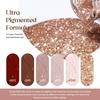 image:imageBeetles Pink Gel Nail Polish Set  Rosy Diamond Hot Pink Glitter Gel Polish 6 Colors Sparkly Soak Off UV LED Gel Nail Polish for DIY Nail Art Salon Manicure Gift for Women000Smooth Hazelnut