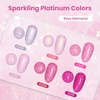 image:imageBeetles Pink Gel Nail Polish Set  Rosy Diamond Hot Pink Glitter Gel Polish 6 Colors Sparkly Soak Off UV LED Gel Nail Polish for DIY Nail Art Salon Manicure Gift for WomenRosy Diamond