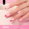 image:imageBeetles Pink Gel Polish  Baby Flush Full Size 15ML051Fl Oz Hema Free Pink Gel Nail Polish Soak Off UV LED Lamp Bright Summer Nails Art Manicure Salon DIY NailsB  Creme Pink  First Crush