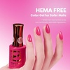 image:imageBeetles Pink Gel Polish  Baby Flush Full Size 15ML051Fl Oz Hema Free Pink Gel Nail Polish Soak Off UV LED Lamp Bright Summer Nails Art Manicure Salon DIY NailsB  Creme Pink  Raspberry Kiss
