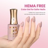 image:imageBeetles Pink Gel Polish  Baby Flush Full Size 15ML051Fl Oz Hema Free Pink Gel Nail Polish Soak Off UV LED Lamp Bright Summer Nails Art Manicure Salon DIY NailsI  Creme Brown  Chestnu Serenade