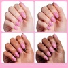 image:imageBeetles Pink Gel Polish  Baby Flush Full Size 15ML051Fl Oz Hema Free Pink Gel Nail Polish Soak Off UV LED Lamp Bright Summer Nails Art Manicure Salon DIY NailsB  Creme  Baby Flush