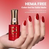 image:imageBeetles Pink Gel Polish  Baby Flush Full Size 15ML051Fl Oz Hema Free Pink Gel Nail Polish Soak Off UV LED Lamp Bright Summer Nails Art Manicure Salon DIY NailsC  Creme Red  Scarlet Confidence
