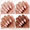 image:imageBeetles Pink Gel Polish  Baby Flush Full Size 15ML051Fl Oz Hema Free Pink Gel Nail Polish Soak Off UV LED Lamp Bright Summer Nails Art Manicure Salon DIY NailsB  Creme  Honey Drift