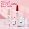 image:imageBeetles Pink Gel Polish  Baby Flush Full Size 15ML051Fl Oz Hema Free Pink Gel Nail Polish Soak Off UV LED Lamp Bright Summer Nails Art Manicure Salon DIY Nails000Petal Ivory
