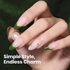 image:imageBeetles Pink Gel Polish  Baby Flush Full Size 15ML051Fl Oz Hema Free Pink Gel Nail Polish Soak Off UV LED Lamp Bright Summer Nails Art Manicure Salon DIY NailsH  Creme Green  Dill Green