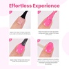 image:imageBeetles Pink Gel Polish  Baby Flush Full Size 15ML051Fl Oz Hema Free Pink Gel Nail Polish Soak Off UV LED Lamp Bright Summer Nails Art Manicure Salon DIY NailsB  Creme Pink  Blush Popper